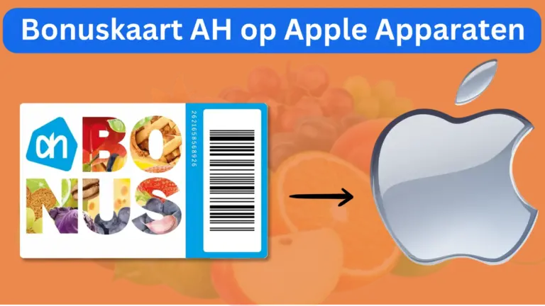 bonuskaart ah op apple apparaten