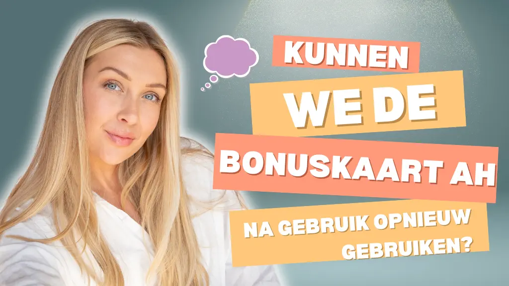 Kunnen we de AH Bonuskaart Hergebruiken? 1 Kunnen we de AH Bonuskaart Hergebruiken?